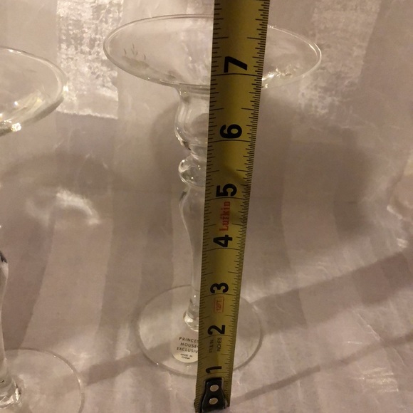 Princess House Crystal Candlesticks - Picture 4 of 7